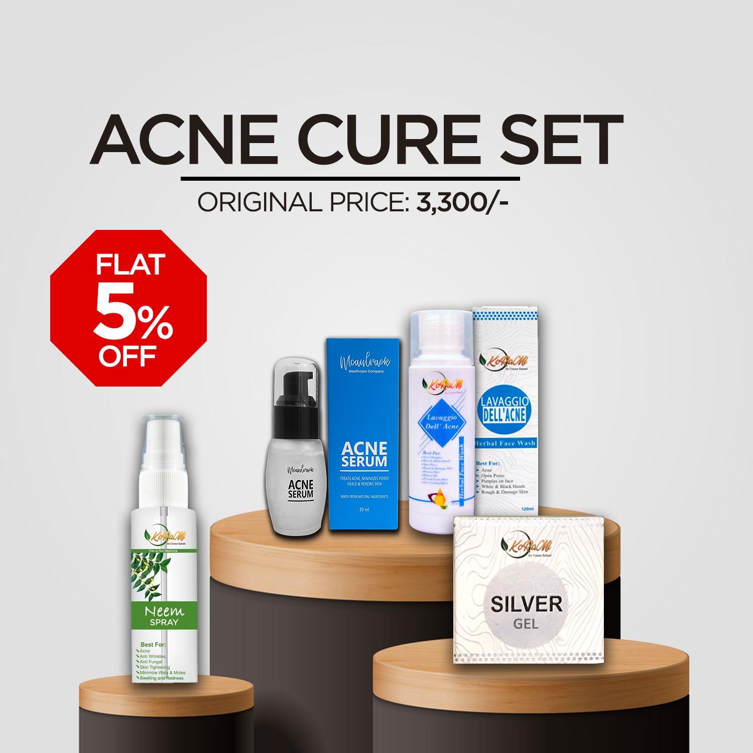 Acne Cure Set